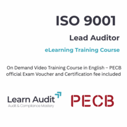 PECB Certified ISO 9001 Lead Auditor – eLearning Course