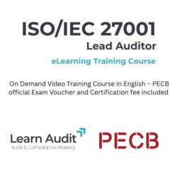 ISO/IEC 27001 Lead Auditor – PECB Certified  E-Learning